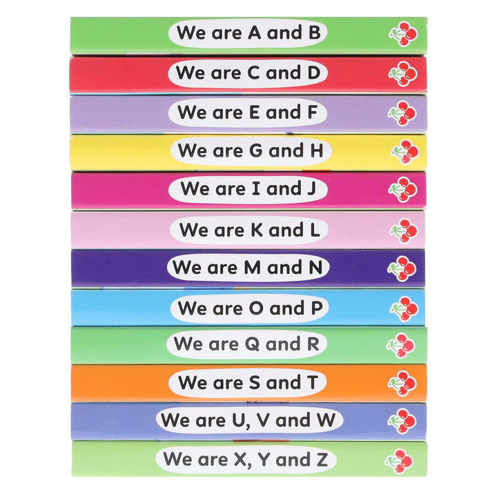 A Case of Alphablocks 12 Mini Books Collection Box Set - Ages 0-5 - Board Book