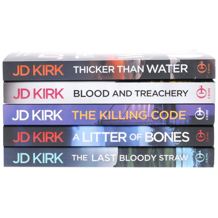 DCI Logan Crime Thrillers (Book 1-5) by JD Kirk 5 Books Collection Set - Fiction - Paperback