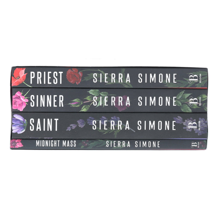 Priest Series by Sierra Simone 4 Books Collection Slipcase Set - Fiction - Paperback (Sprayed Edges)