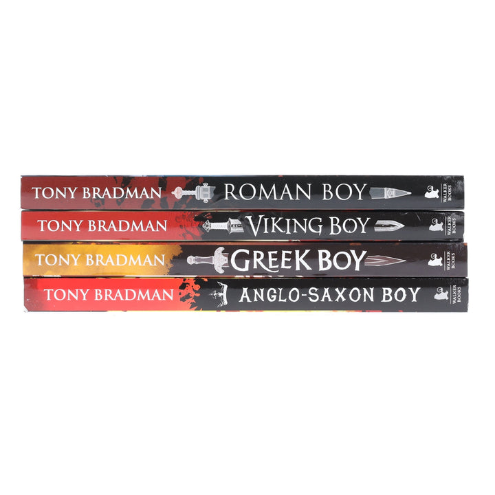 Viking Boy Series by Tony Bradman 4 Books Collection Set - Ages 9-12 - Paperback