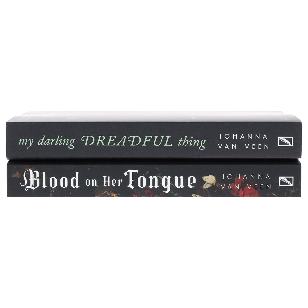 Johanna Van Veen Novel (My Darling Dreadful Thing & Blood on Her Tongue) 2 Books Collection Set - Fiction - Paperback