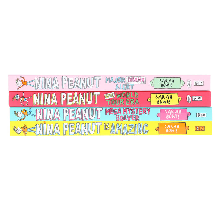 Nina Peanut Series by Sarah Bowie 4 Books Collection Set - Ages 9+ - Paperback