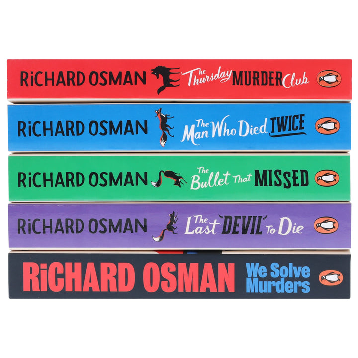 Thursday Murder Club & We Solve Murders Series by Richard Osman 5 Books Collection Set - Fiction - Paperback