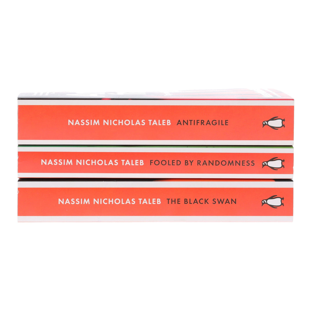 Incerto Series by Nassim Nicholas Taleb 3 Books Collection Set - Non Fiction - Paperback