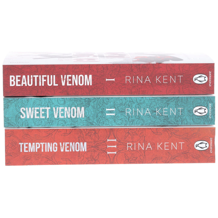 Vipers Series by Rina Kent 3 Books Collection Set - Dark Romance Fiction - Paperback