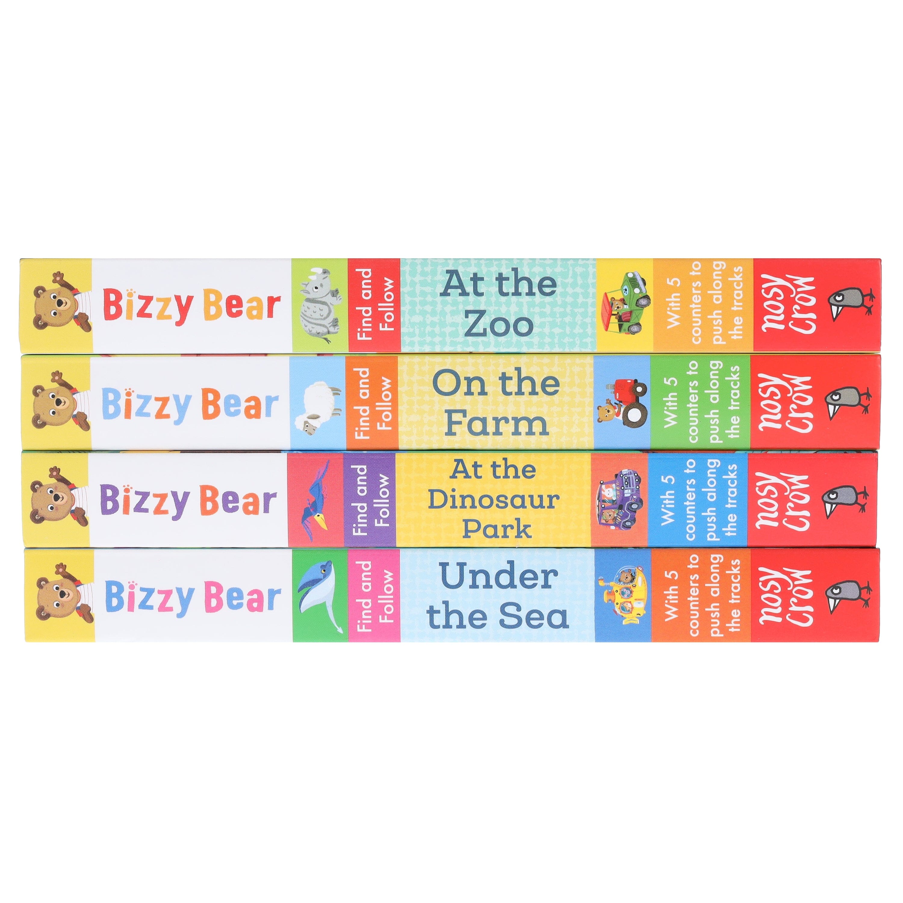 Bizzy Bear: Find and Follow Series by Benji Davies 4 Books