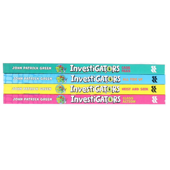 InvestiGators Series Books (6-9) by John Patrick Green 4 Books Collection Set - Ages 7-9 - Paperback