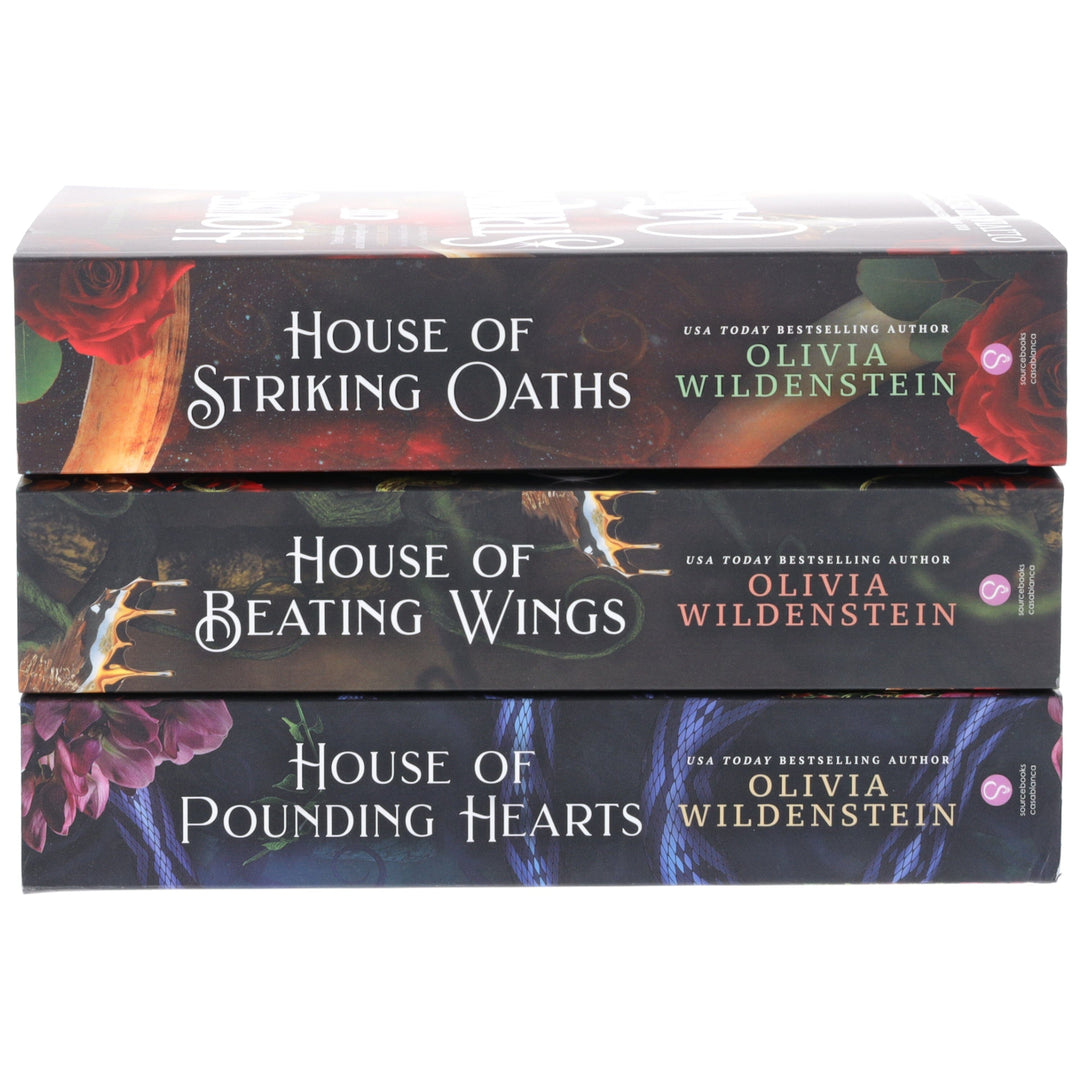 The Kingdom of Crows: Forbidden Romantasy Adventure Series By Olivia Wildenstein 3 Books Sprayed Edges Collection Set - Fiction - Paperback