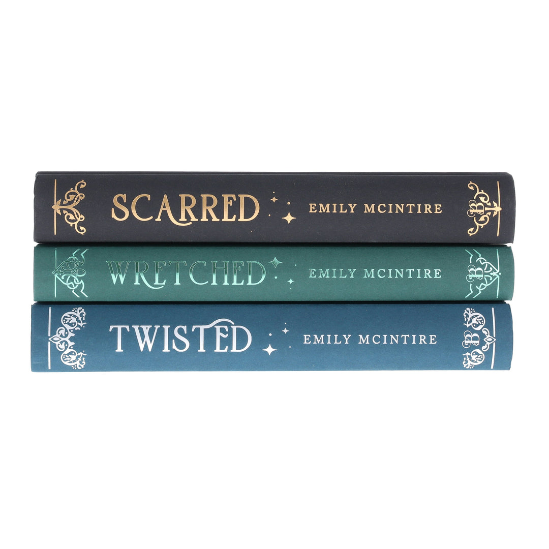 Never After Series by Emily McIntire 3 Books Collector's Edition Set (Sprayed Edges) - Fiction - Hardback