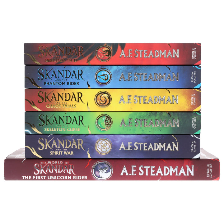 Skandar Series By A.F. Steadman 6 Books Collection Set - Ages 9-12 - Paperback/Hardback