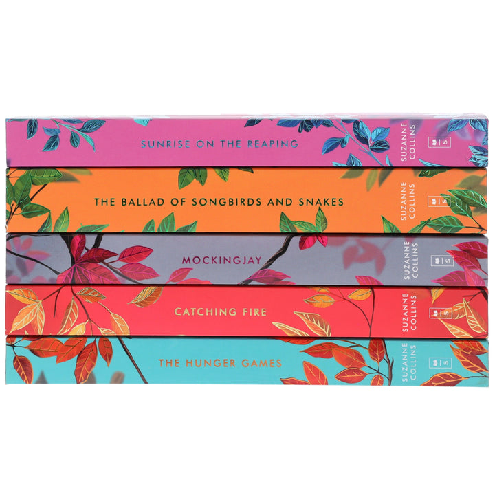 The Deluxe Hunger Games Collection by Suzanne Collins 5 Books Box Set - Ages 13+ - Paperback (Patterned Edge)