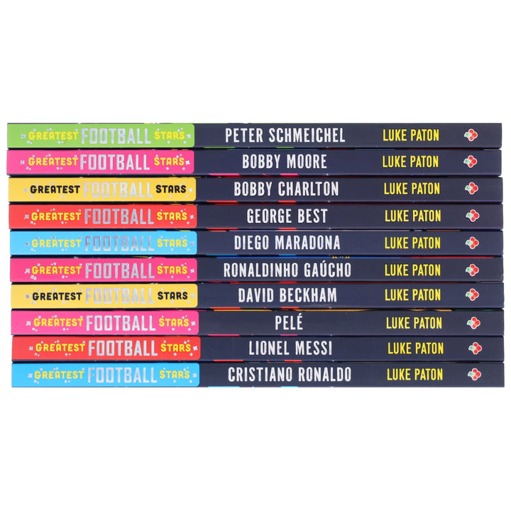 The Greatest Football Stars by Luke Paton 10 Books Collection Box Set - Ages 7+ - Paperback