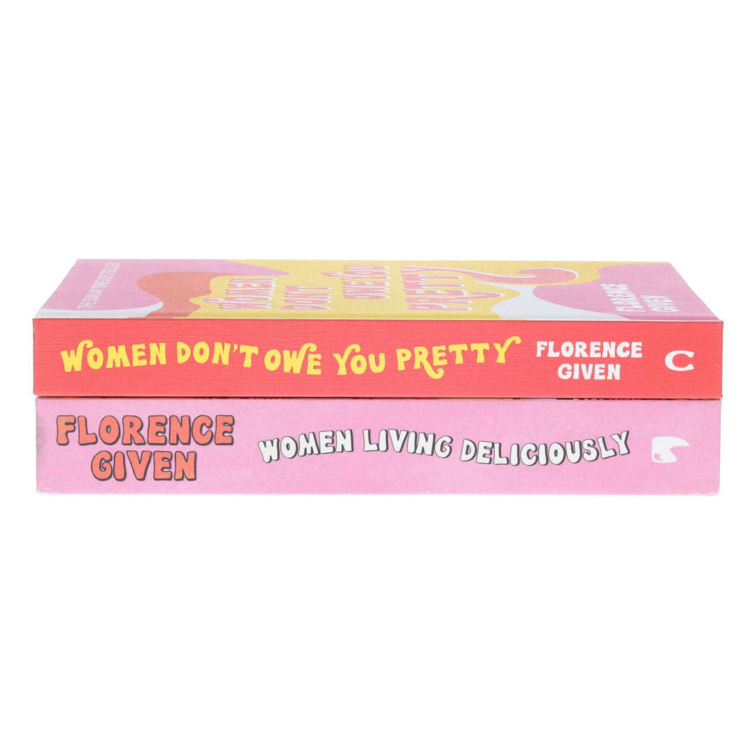 Florence Given Bestseller Bundle: "Women Don’t Owe You Pretty" & "Women Living Deliciously" 2 Book Set - Non-Fiction - Hardback