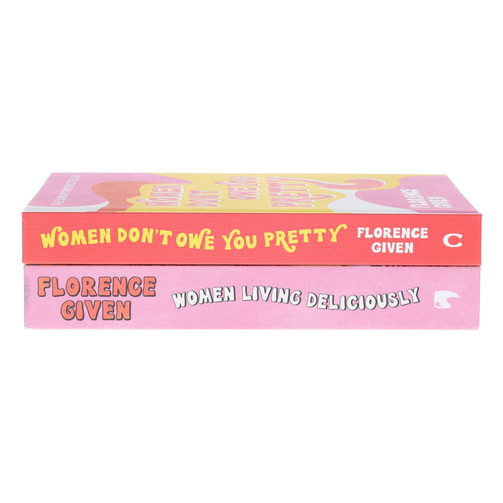 Florence Given Bestseller Bundle: "Women Don’t Owe You Pretty" & "Women Living Deliciously" 2 Book Set - Non-Fiction - Hardback