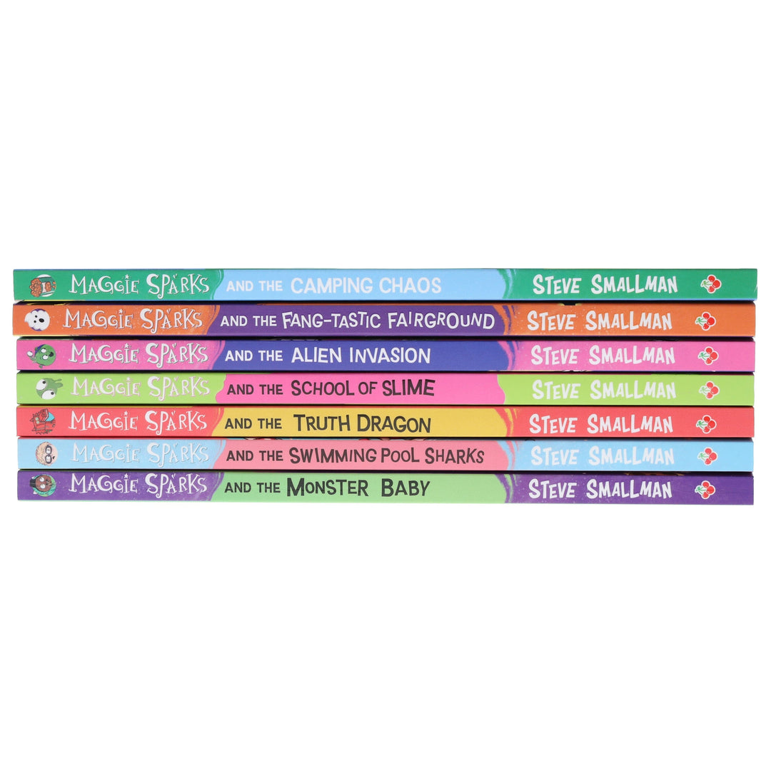 Maggie Sparks Series By Steve Smallman: 7 Books Collection Set With Free Audio Books - Ages 5-7 - Paperback