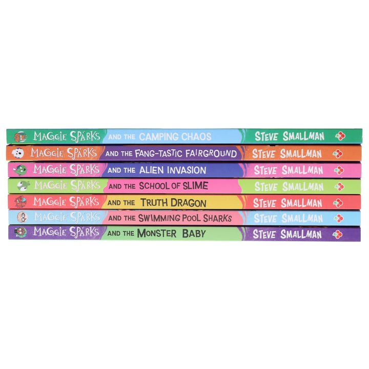 Maggie Sparks Series By Steve Smallman: 7 Books Collection Set With Free Audio Books - Ages 5-7 - Paperback