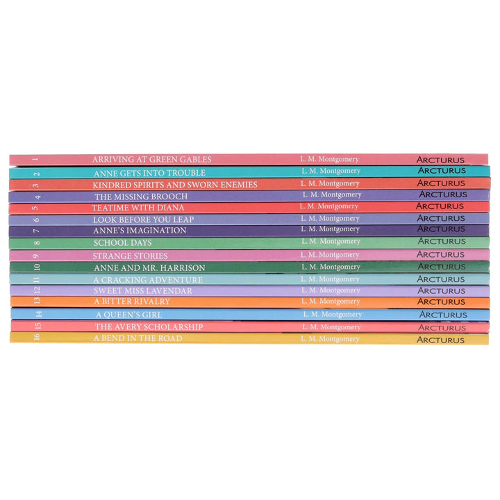 The Anne of Green Gables Collection by Samantha Newman Illustrated 16 Books Box Set - Ages 7-12 - Paperback