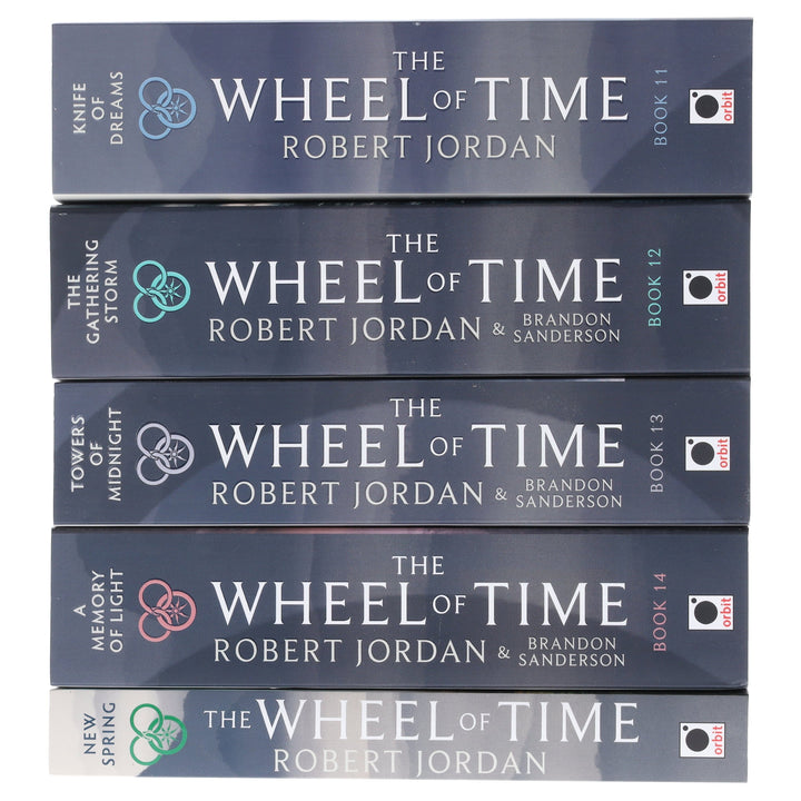 The Wheel of Time by Robert Jordan: Books 11-14 & New Spring Collection Set - Fiction - Paperback