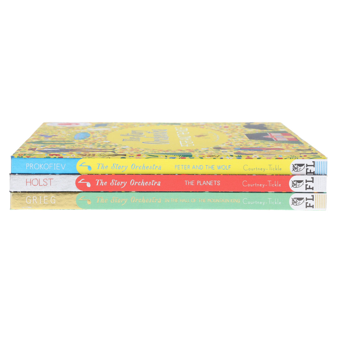 The Story Orchestra Series (Set 3) By Jessica Courtney-Tickle 3 Books Collection Set - Age 3+ - Hardback