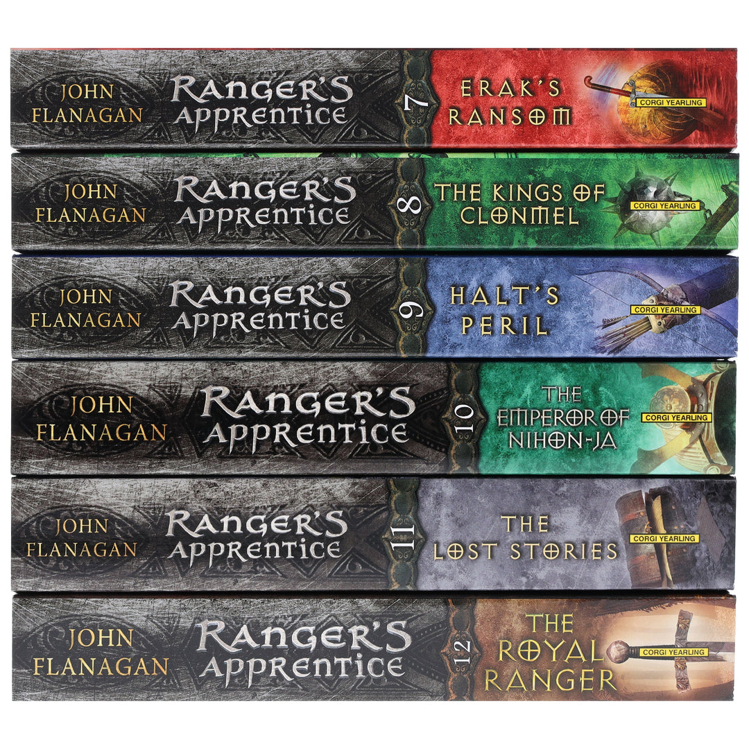 Rangers Apprentice Series 2 (Book 7-12) By John Flanagan 6 Books Collection Set - Ages 9-12 - Paperback