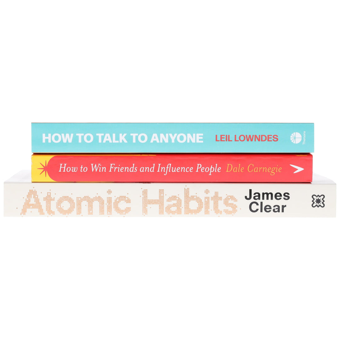 Atomic Habits, How To Talk To Anyone & How to Win Friends and Influence People: 3 Books Collection - Non Fiction - Paperback