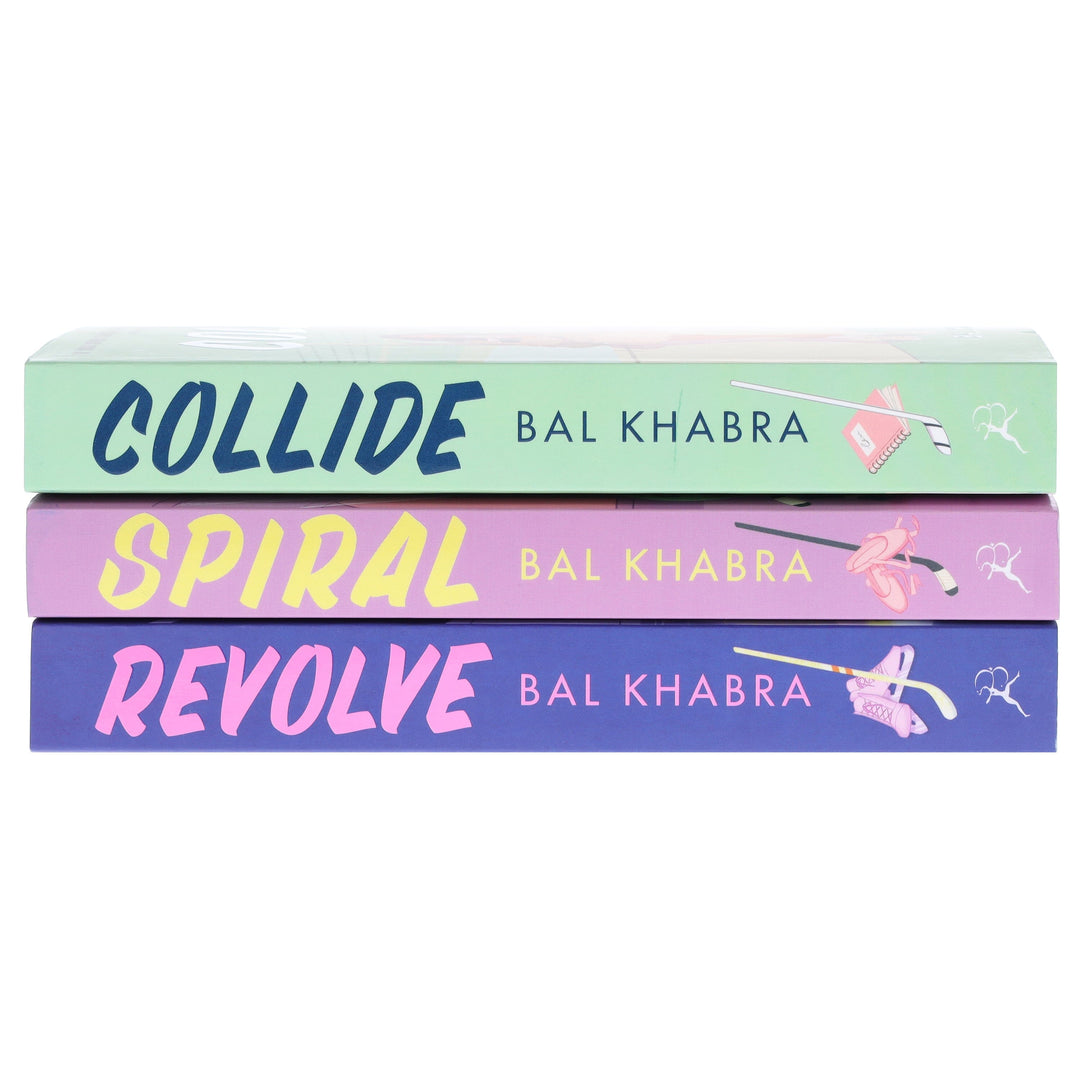 Off the Ice Series By Bal Khabra 3 Books Sprayed Edges Collection Set  - Fiction - Paperback