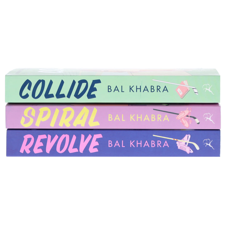 Off the Ice Series By Bal Khabra 3 Books Sprayed Edges Collection Set  - Fiction - Paperback