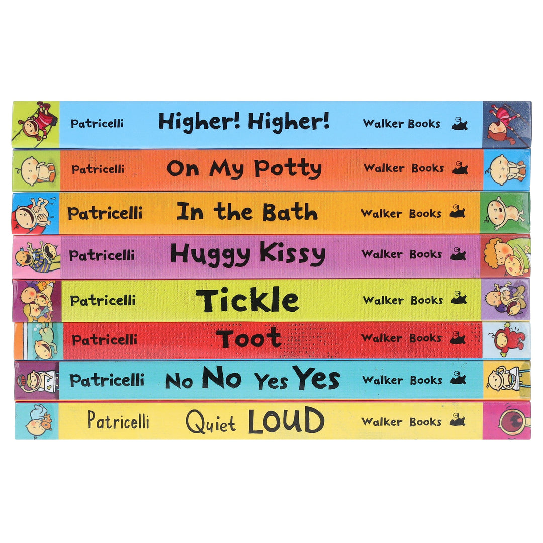 Leslie Patricelli's Big Box of Brilliant 8 Books Collection Box Set - Ages 1-3 - Board Book