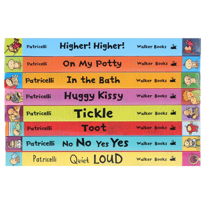 Leslie Patricelli's Big Box of Brilliant 8 Books Collection Box Set - Ages 1-3 - Board Book