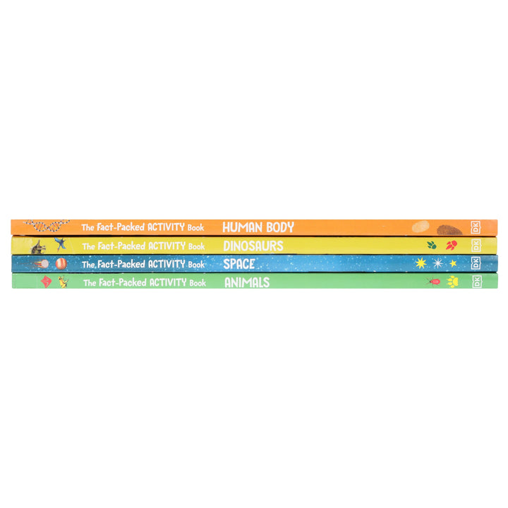DK: The Fact-Packed Activity Book Collection 4 Books Set - Ages 5+ - Paperback