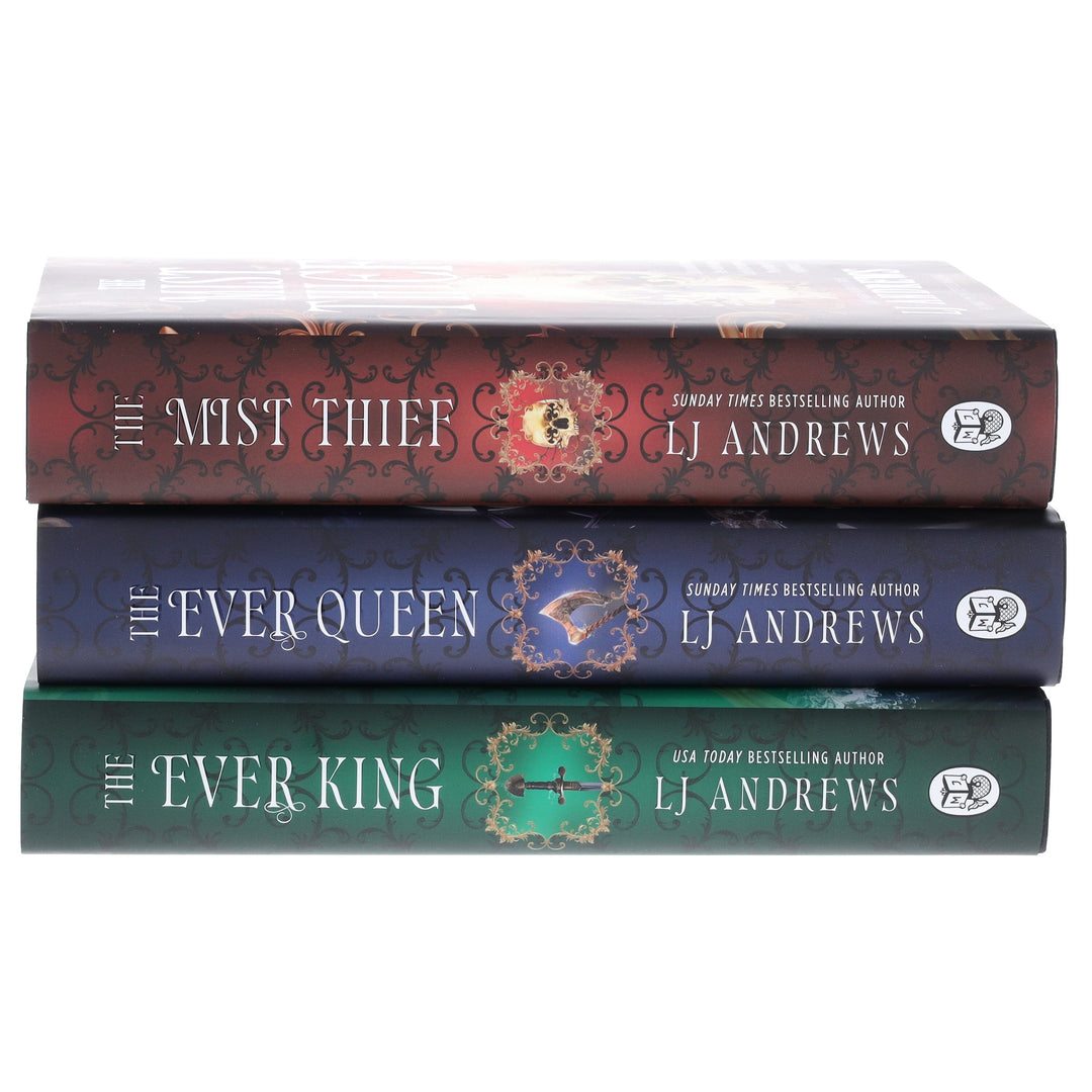 The Ever Seas Series by LJ Andrews 3 Books Collection Set - Fiction - Hardback