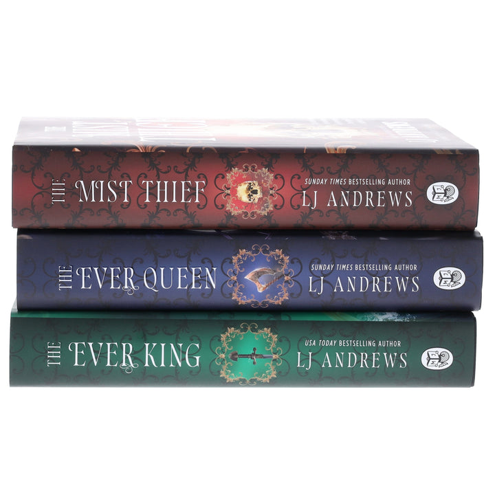 The Ever Seas Series by LJ Andrews 3 Books Collection Set - Fiction - Hardback