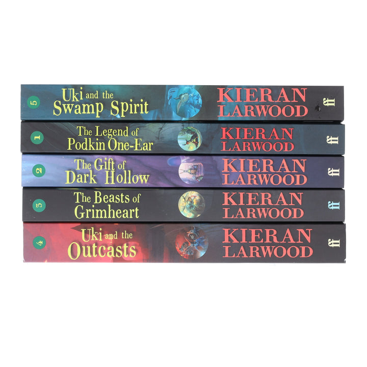 The World of Podkin One-Ear Series by Kieran Larwood 5 Books Collection Set - Ages 9-14 - Paperback