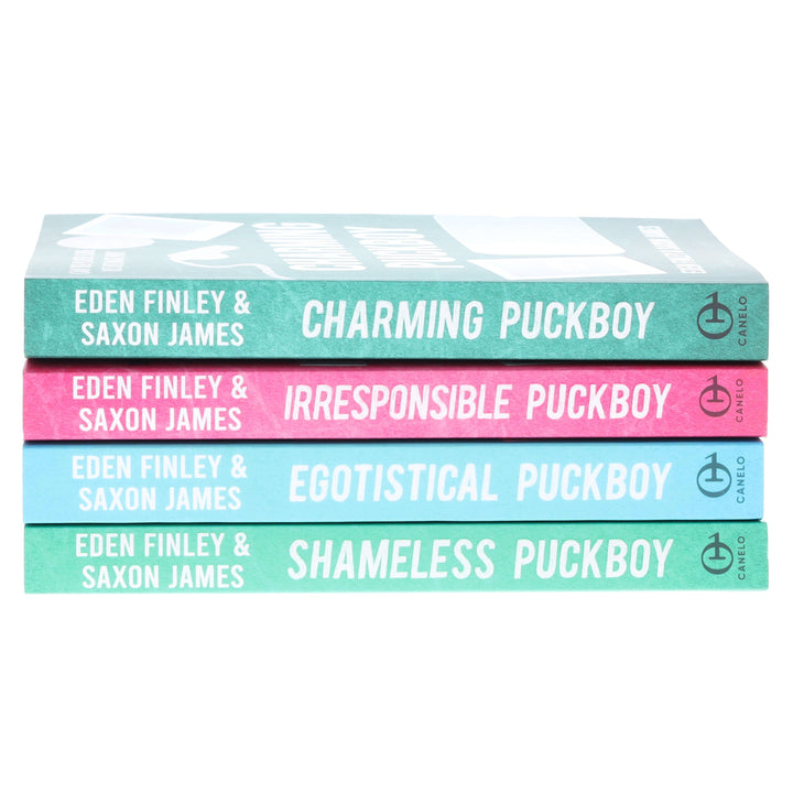 The Puckboys Series by Saxon James & Eden Finley 4 Books Collection Set - Fiction - Paperback
