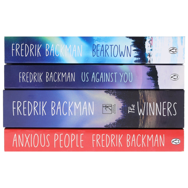 Fredrik Backman 4 Books Collection Set - Fiction - Paperback