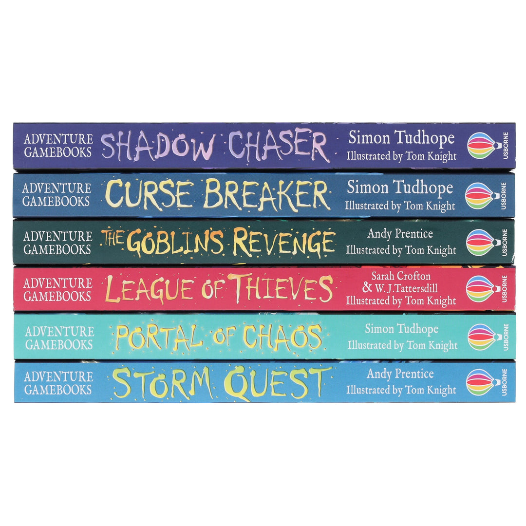 Adventure Gamebooks Series Illustrated 6 Books Collection Set - Ages 9+ - Paperback