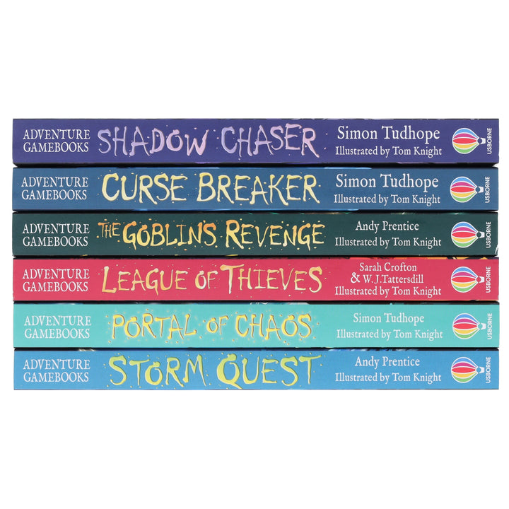 Adventure Gamebooks Series Illustrated 6 Books Collection Set - Ages 9+ - Paperback