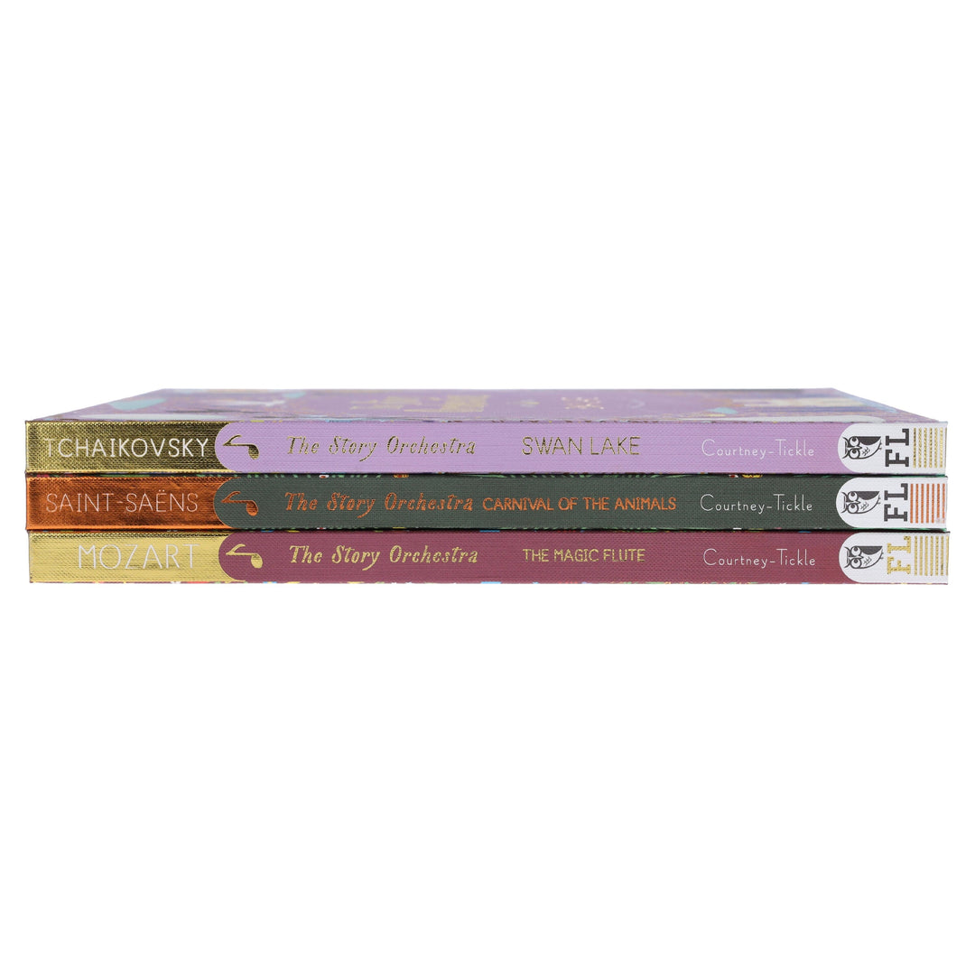 The Story Orchestra Series (Set 2) By Jessica Courtney-Tickle 3 Books Collection Set - Age 3+ - Hardback