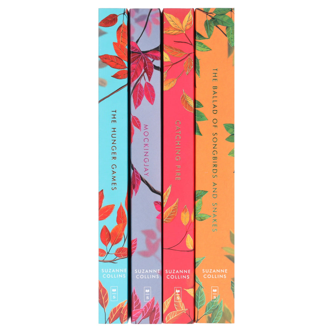 The Deluxe Hunger Games by Suzanne Collins 4 Books Collection Box Set Includes Hunger Games, Catching Fire, Mockingjay & Ballad of Songbirds and Snakes - Ages 13+ - Paperback