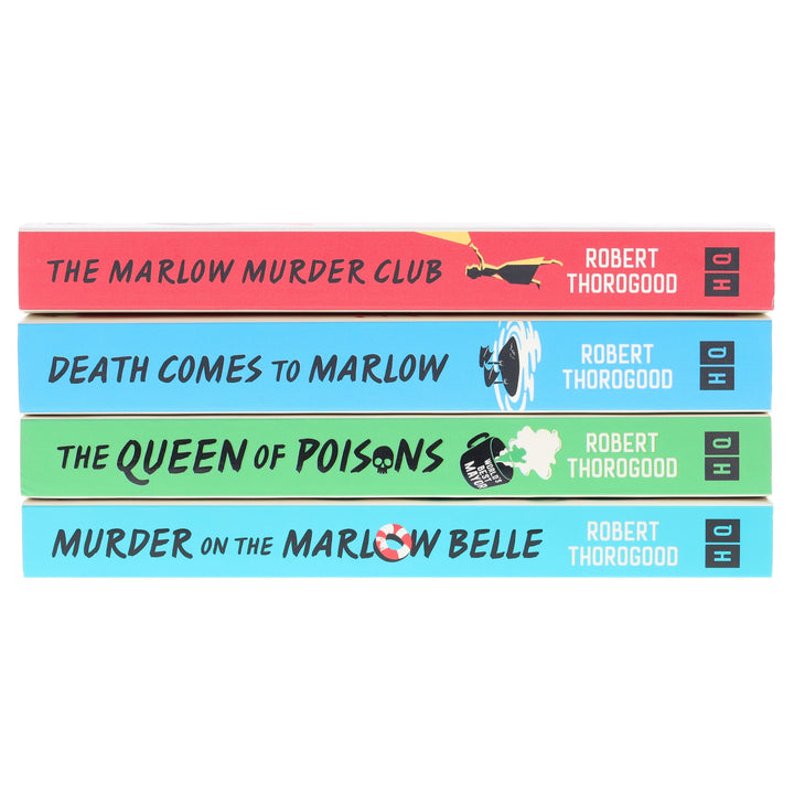 The Marlow Murder Club Mysteries By Robert Thorogood 4 Books Collection  Set - Fiction - Paperback