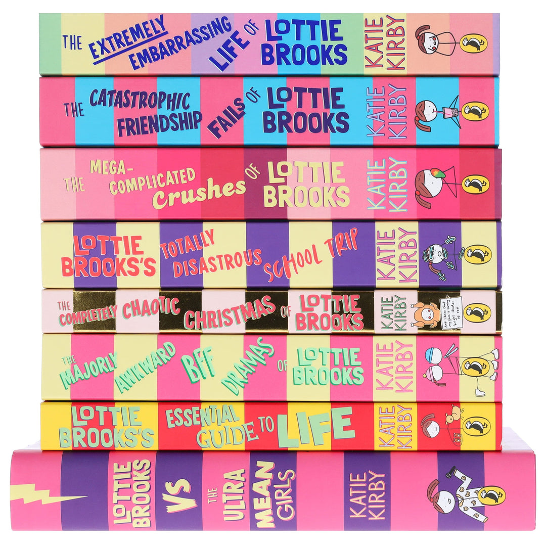 Lottie Brooks Series By Katie Kirby 8 Books Collection Set - Ages 9-12 - Paperback/Hardback