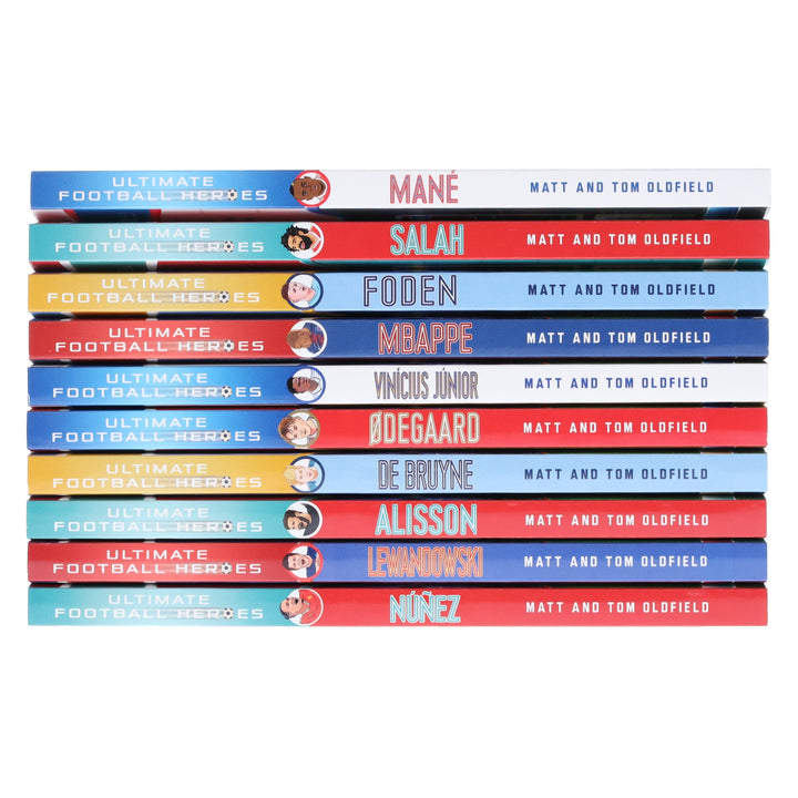 Ultimate Football Heroes Series 2 By Matt & Tom Oldfield: 10 Books Collection Set - Ages 7-12 - Paperback