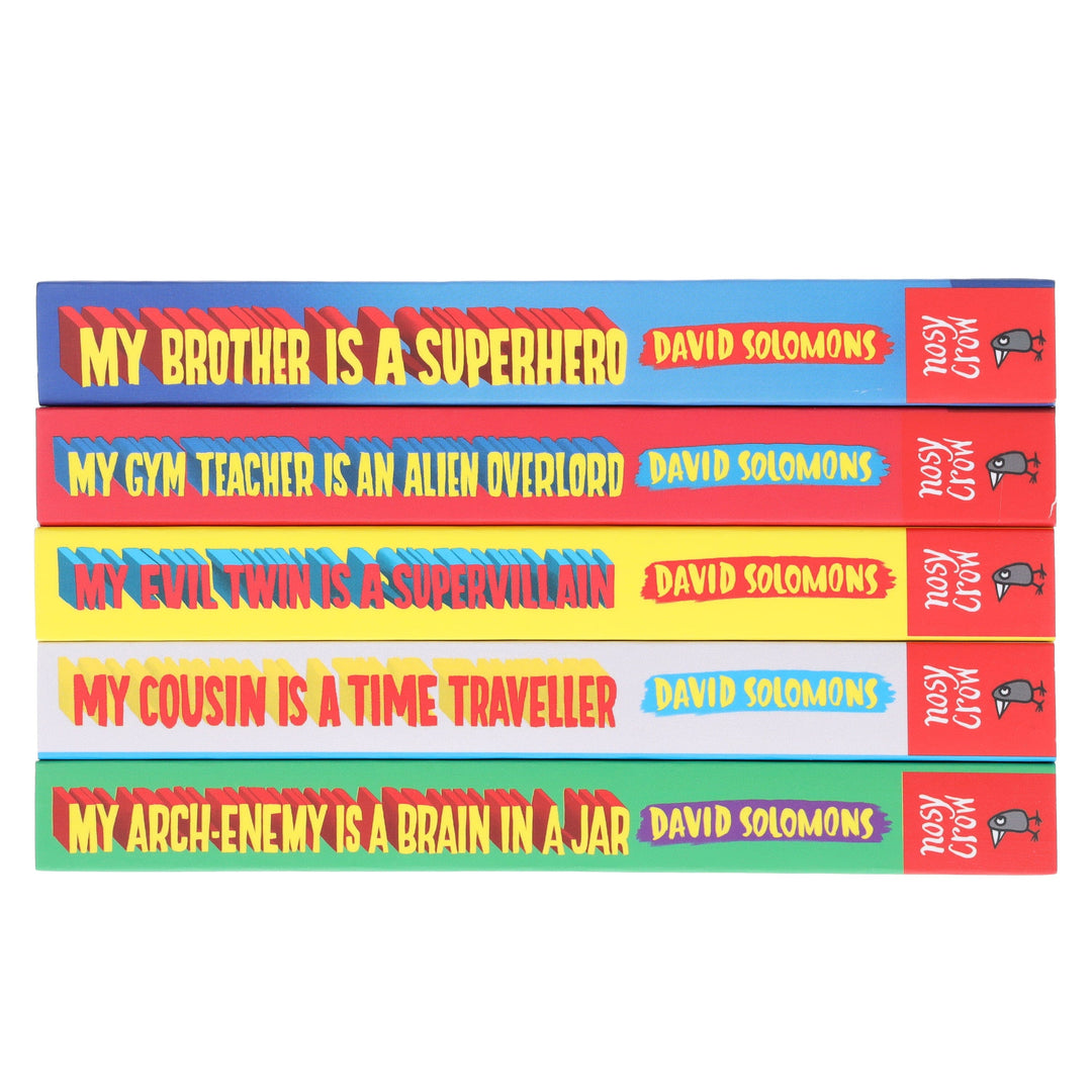 My Brother is a Superhero Series 5 Books Collection By David Solomons - Ages 9-14 - Paperback