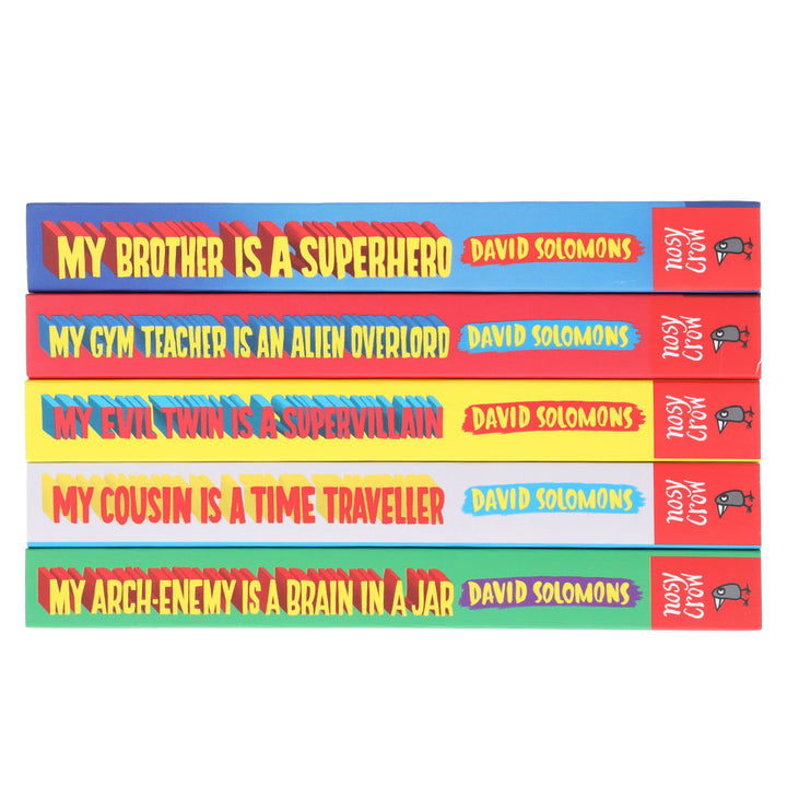 My Brother is a Superhero Series 5 Books Collection By David Solomons - Ages 9-14 - Paperback