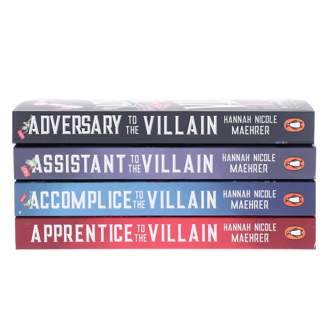 Assistant and the Villain Series By Hannah Nicole Maehrer 4 Books Collection Set - Fiction - Paperback