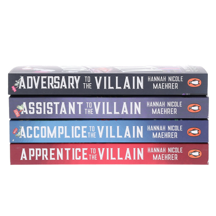Assistant and the Villain Series By Hannah Nicole Maehrer 4 Books Collection Set - Fiction - Paperback