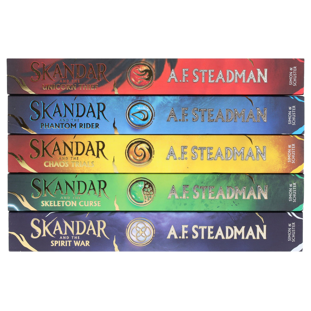 Skandar Series By A.F. Steadman 5 Books Collection Set - Ages 9-12 - Paperback