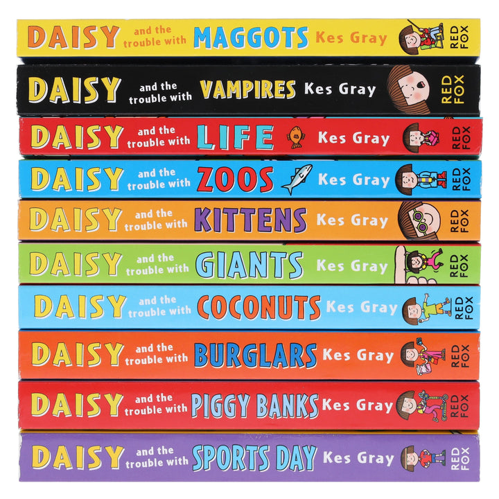 Daisy & The Trouble With Kittens By Kes Gray 10 Books Collection Set - Ages 9-14 - Paperback