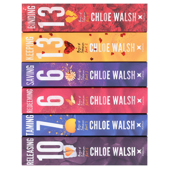 Boys of Tommen Series By Chloe Walsh 6 Books Collection Set - Fiction - Paperback
