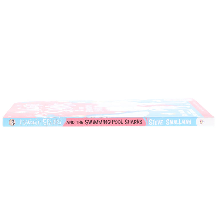 Maggie Sparks and the Swimming Pool Sharks: Accessible Symbolised Edition by Steve Smallman - Ages 5-7 - Paperback (Includes Free Signing Video & Audiobook)